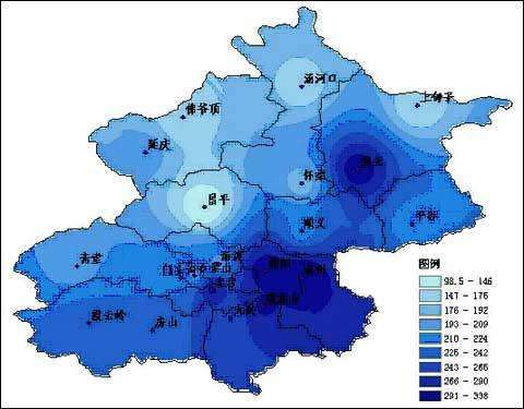 北京今年汛期降水量及高温日都将较常年偏多