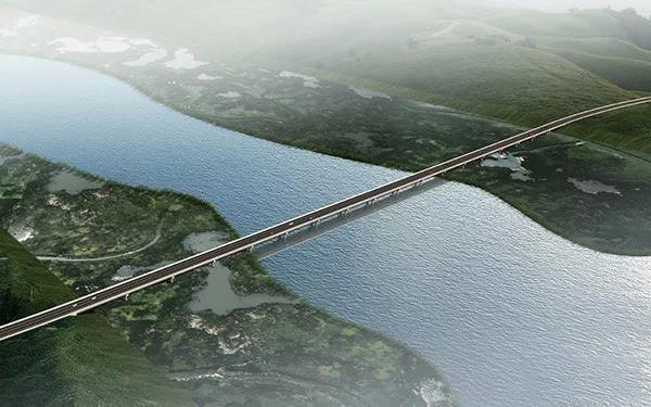 马湾大桥（前楼至天赐城）建设项目正式开工建设