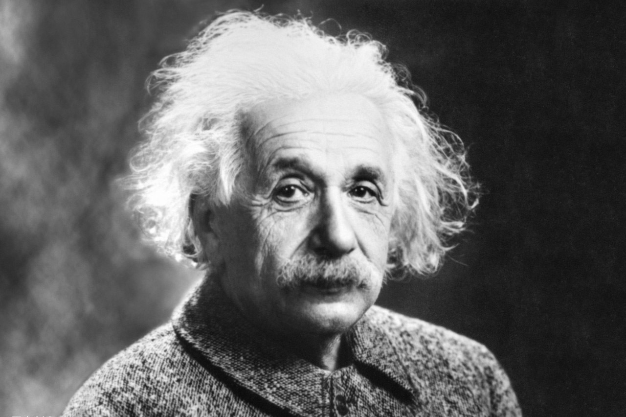 爱因斯坦-肖像图