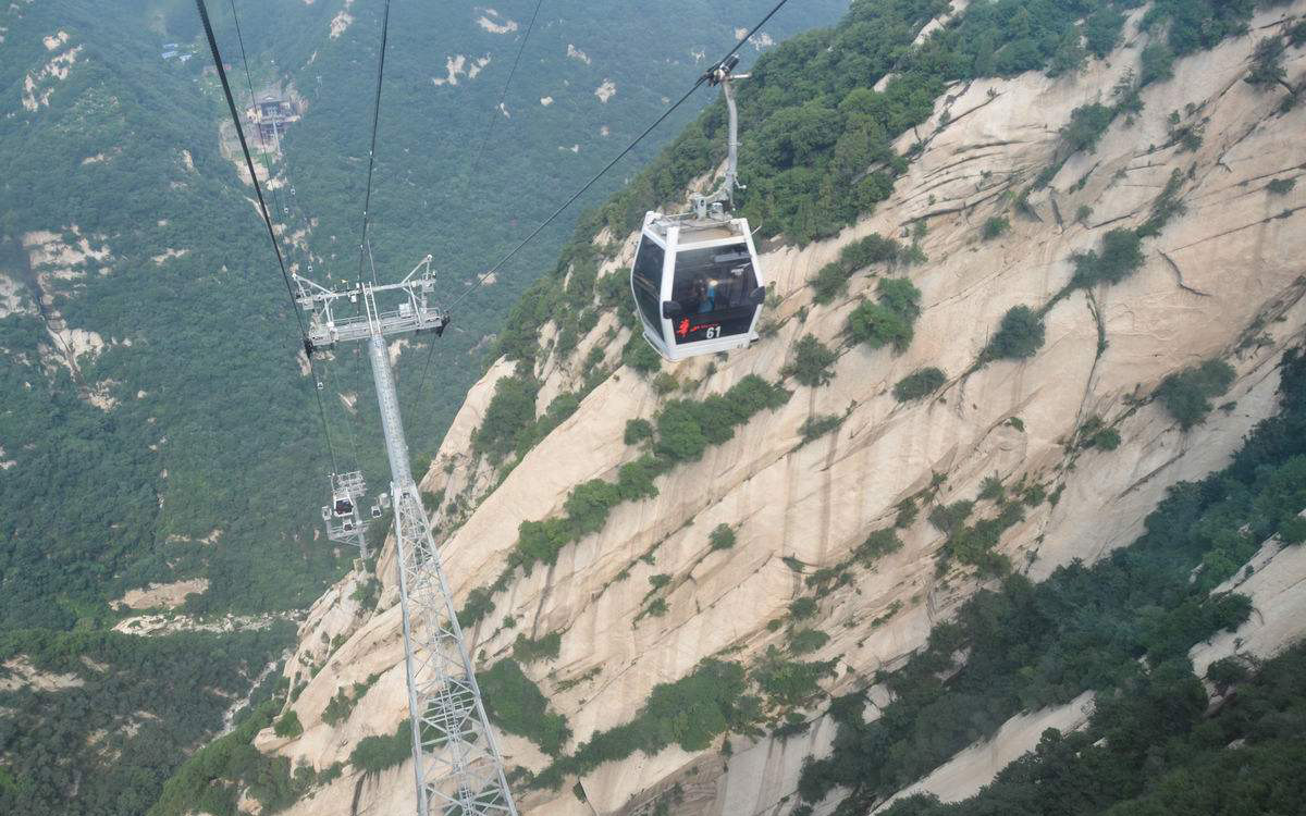 华山缆车