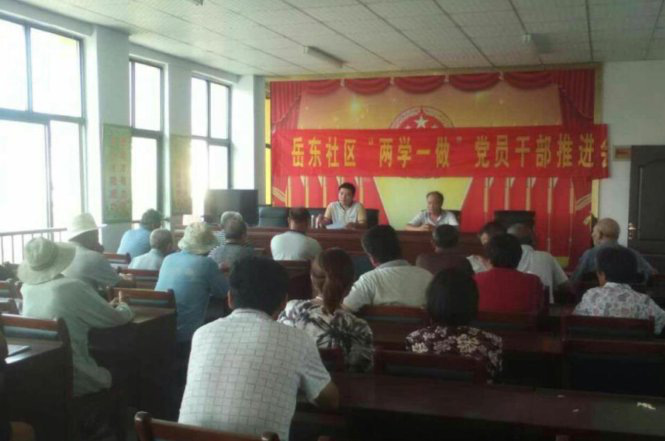 蒙城县岳东社区第一党支部：坚持抓党建促发展