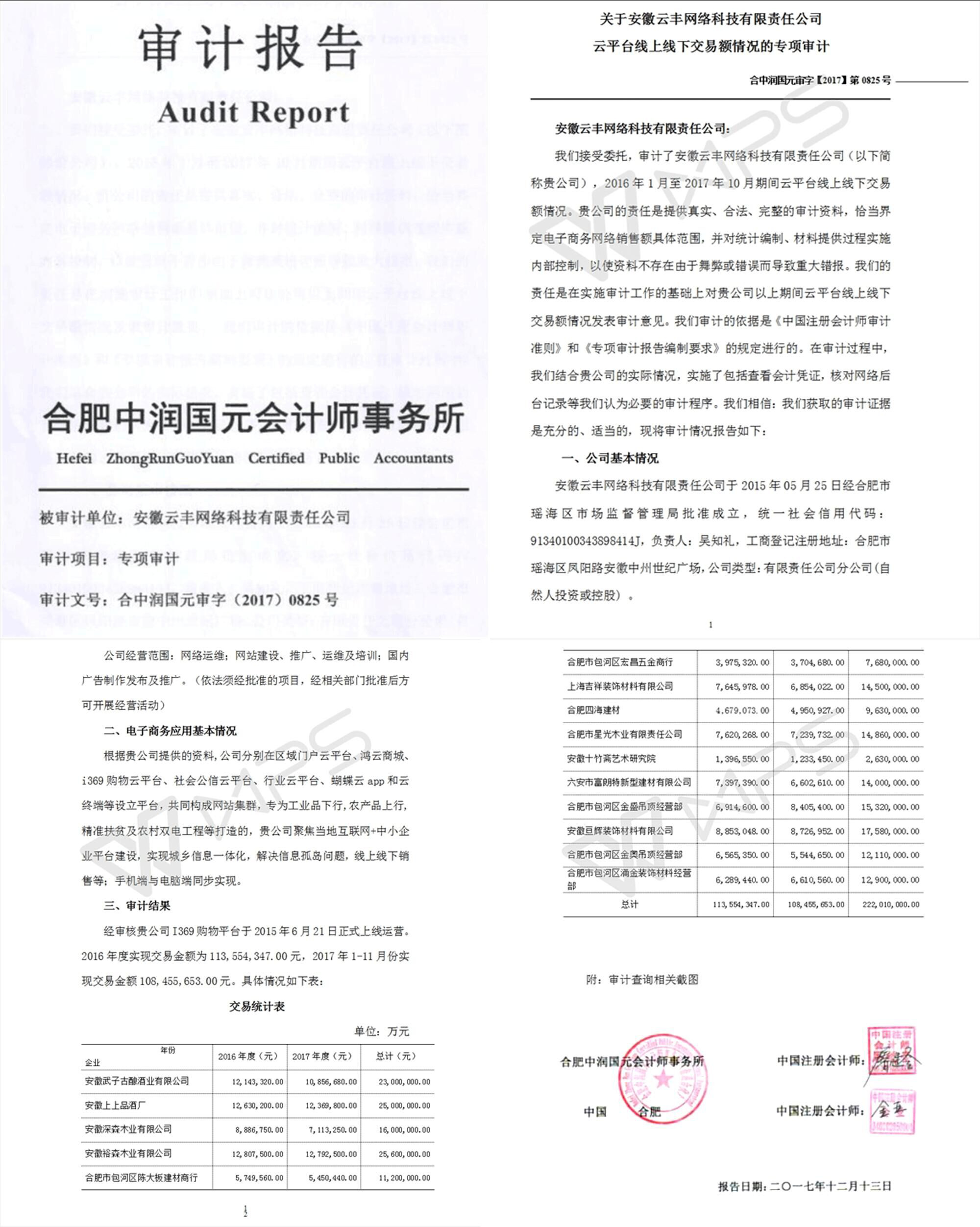 合肥中润国元会计师事务所